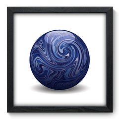 Quadro Decorativo com Moldura - Esfera - 205qna