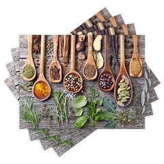 Jogo Americano com 4 peças - Temperos - Cozinha - 2070Jo