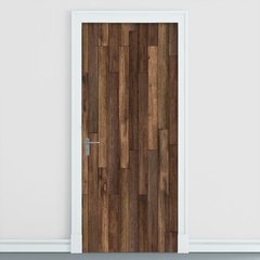 Adesivo Decorativo de Porta - Madeira - 2073cnpt