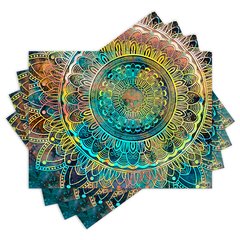 Jogo Americano com 4 peças - Mandala - 2075Jo
