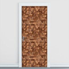 Adesivo Decorativo de Porta - Madeira - 2080cnpt
