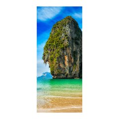 Adesivo Decorativo de Porta - Praia - Pedra - 208cnpt na internet