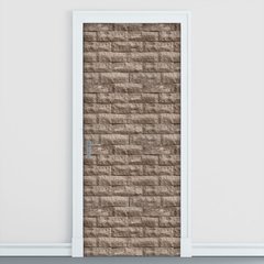 Adesivo Decorativo de Porta - Tijolos - 2102cnpt