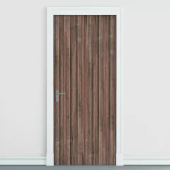 Adesivo Decorativo de Porta - Madeira - 2113cnpt