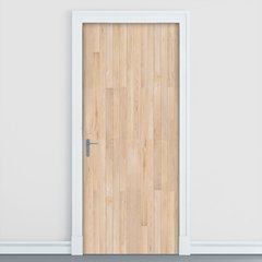 Adesivo Decorativo de Porta - Madeira - 2114cnpt