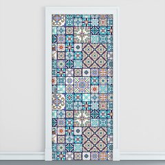 Adesivo Decorativo de Porta - Azulejos - 2133cnpt