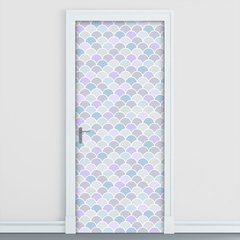 Adesivo Decorativo de Porta - Abstrato - 2134cnpt