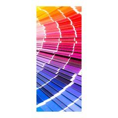 Adesivo Decorativo de Porta - Paleta de Cor - 214cnpt na internet