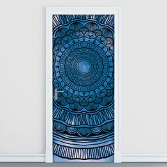 Adesivo Decorativo de Porta - Mandala - 2190cnpt