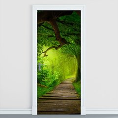 Adesivo Decorativo de Porta - Floresta - 2199cnpt