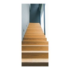 Adesivo Decorativo de Porta - Escada de Madeira - 2233cnpt na internet