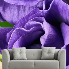Papel de Parede Flor Rosa Floral Roxo Natureza Sala Painel Adesivo - 227pc