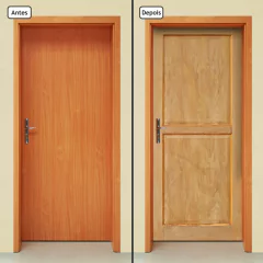 Adesivo Decorativo de Porta - Porta de Madeira - 2288cnpt - comprar online