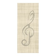 Adesivo Decorativo de Porta - Clave de Sol - Musica - 229cnpt na internet