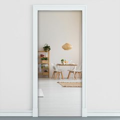 Adesivo Decorativo de Porta - Sala de Jantar - 2311cnpt