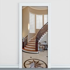 Adesivo Decorativo de Porta - Hall - 2314cnpt