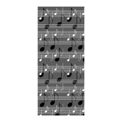 Adesivo Decorativo de Porta - Notas Musicais - 233cnpt na internet