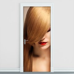 Adesivo Decorativo de Porta - Salão de Beleza - 2347cnpt