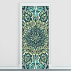 Adesivo Decorativo de Porta - Mandala - 2357cnpt