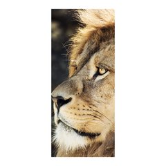 Adesivo Decorativo de Porta - Leão - 235cnpt na internet