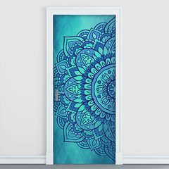 Adesivo Decorativo de Porta - Mandala - 2366cnpt