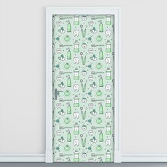 Adesivo Decorativo de Porta - Dentista - 2367cnpt