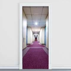 Adesivo Decorativo de Porta - Corredor - 238cnpt