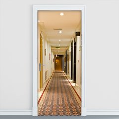 Adesivo Decorativo de Porta - Corredor - 239cnpt