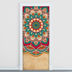 Adesivo Decorativo de Porta - Mandala - 2400cnpt