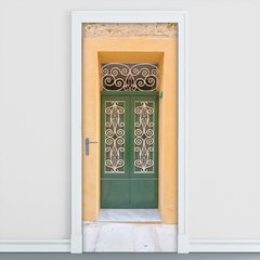 Adesivo Decorativo de Porta - Porta Antiga - 241cnpt