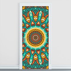 Adesivo Decorativo de Porta - Mandala - 2424cnpt