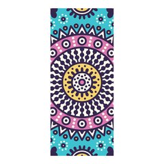 Adesivo Decorativo de Porta - Mandala - 2433cnpt na internet