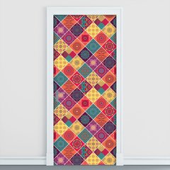 Adesivo Decorativo de Porta - Mandala - 2435cnpt