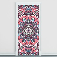 Adesivo Decorativo de Porta - Mandala - 2440cnpt