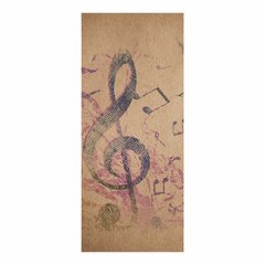 Adesivo Decorativo de Porta - Clave de Sol - Música - 2473cnpt na internet