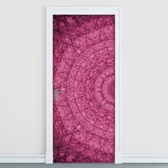 Adesivo Decorativo de Porta - Mandala - 2486cnpt