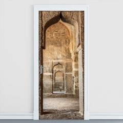 Adesivo Decorativo de Porta - Ruínas Medievais - 248cnpt