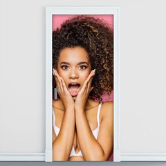 Adesivo Decorativo de Porta - Salão de Beleza - 2528cnpt