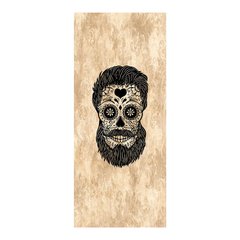 Adesivo Decorativo de Porta - Caveira Mexicana - 2537cnpt na internet