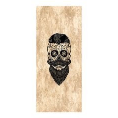 Adesivo Decorativo de Porta - Caveira Mexicana - 2538cnpt na internet