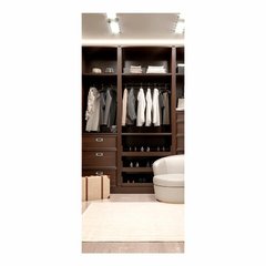 Adesivo Decorativo de Porta - Closet - Armário - 2549cnpt na internet