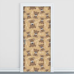 Adesivo Decorativo de Porta - Ursinhos - Infantil - 254cnpt