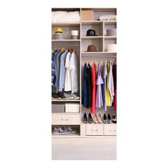 Adesivo Decorativo de Porta - Closet - Armário - 2550cnpt na internet