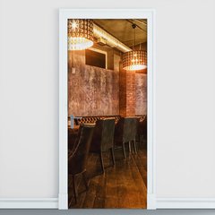 Adesivo Decorativo de Porta - Bar - 2552cnpt