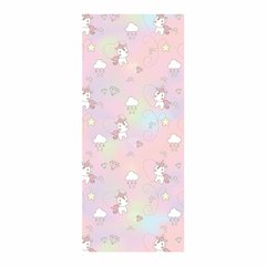 Adesivo Decorativo de Porta - Unicórnios - 2556cnpt na internet