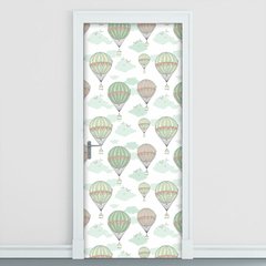 Adesivo Decorativo de Porta - Balões - Infantil - 2564cnpt