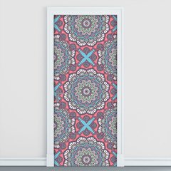 Adesivo Decorativo de Porta - Mandalas - 2565cnpt