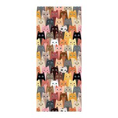 Adesivo Decorativo de Porta - Gatinhos - Pet Shop - 2566cnpt na internet