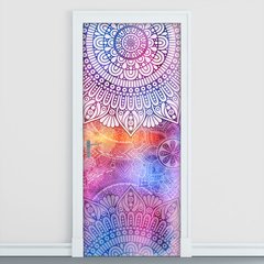 Adesivo Decorativo de Porta - Mandalas - 2586cnpt