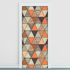 Adesivo Decorativo de Porta - Mandalas - 2587cnpt